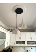 Solis 2’li Sarkıt Avize | Modern Tasarım İç Mekan Avizesi Pinterest ve Bohem Tarz