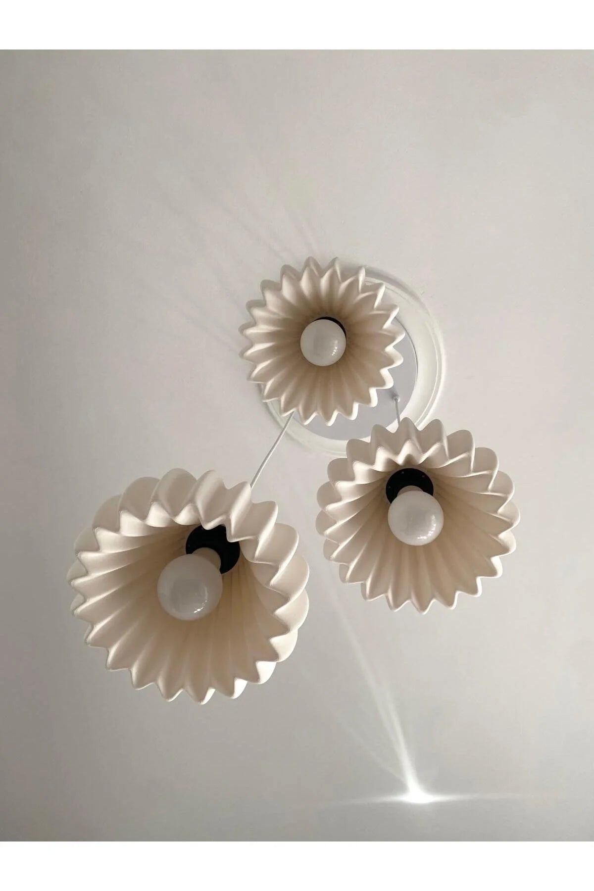 Solis Modern 3’lü Sarkıt Avize | Salon ve Mutfak Aydınlatması Şık Bohem Tarz