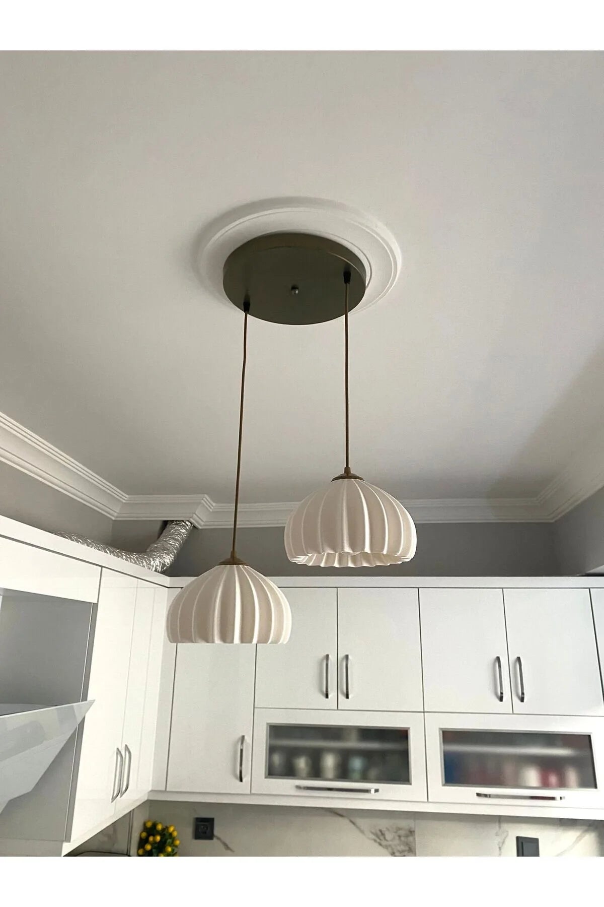 Solis 2’li Sarkıt Avize | Modern Tasarım İç Mekan Avizesi Pinterest ve Bohem Tarz