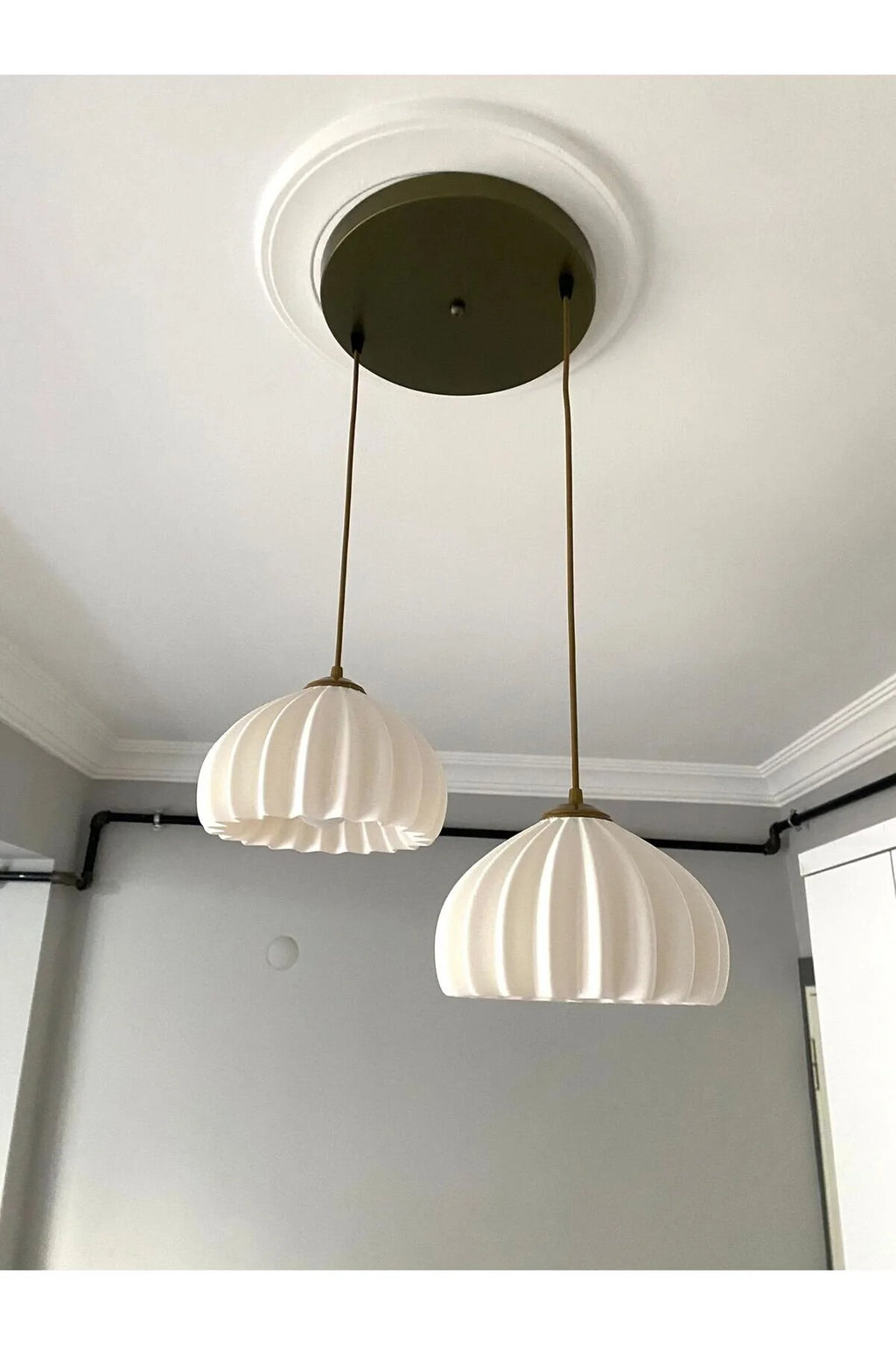 Solis 2’li Sarkıt Avize | Modern Tasarım İç Mekan Avizesi Pinterest ve Bohem Tarz