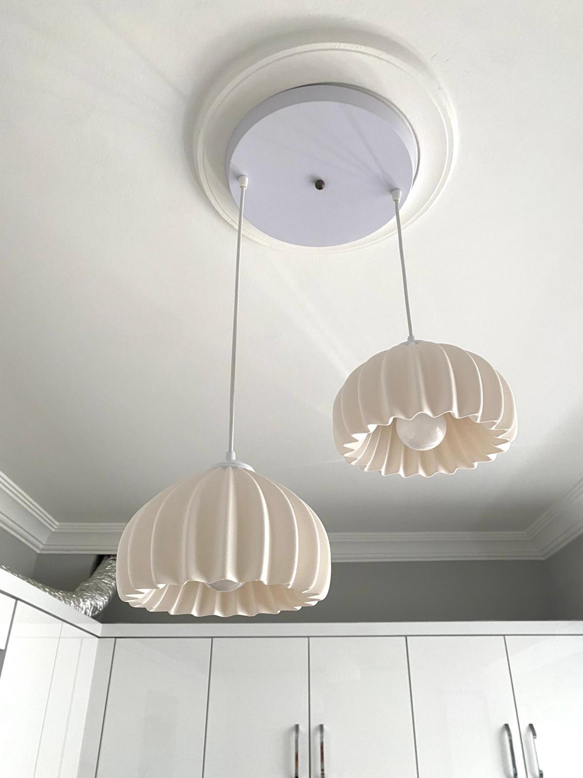 Solis 2’li Sarkıt Avize | Modern Tasarım İç Mekan Avizesi Pinterest ve Bohem Tarz