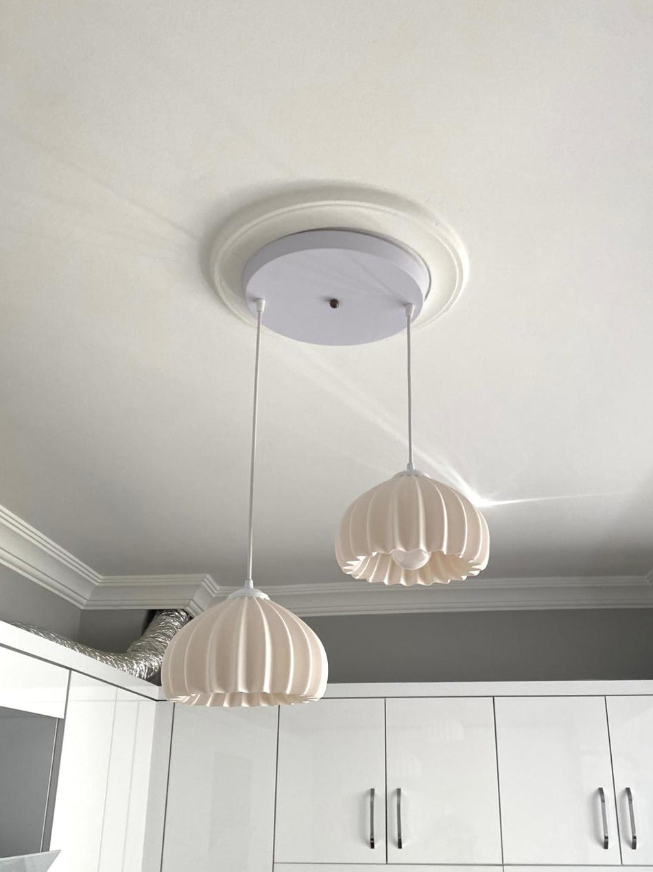 Solis 2’li Sarkıt Avize | Modern Tasarım İç Mekan Avizesi Pinterest ve Bohem Tarz